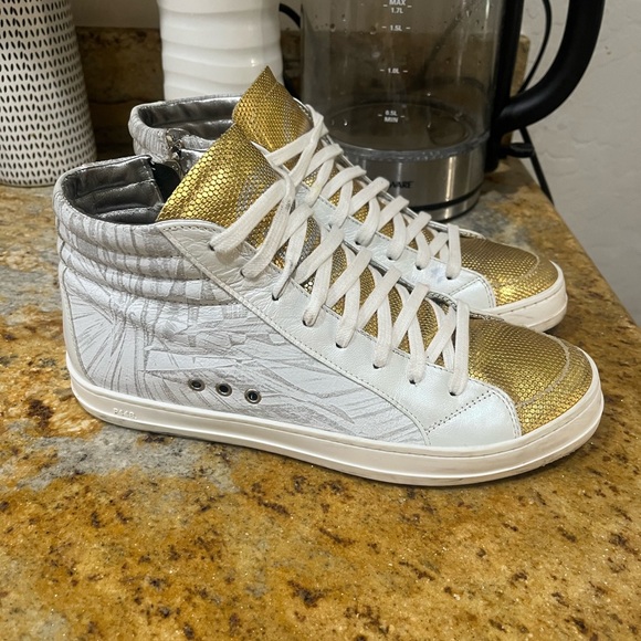 P448 leather woman’s shoes.  Size 8 - Picture 1 of 10